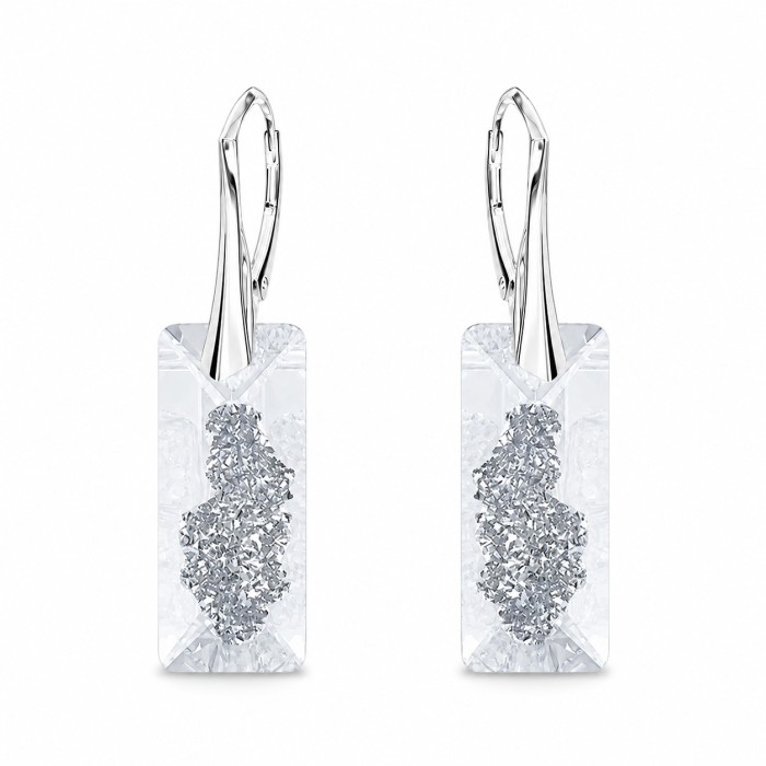 925 Sterling Silver Jewelry Set “Growing Crystal II” created with Crystals by Swarovski®