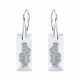 925 Sterling Silver Jewelry Set “Growing Crystal II” created with Crystals by Swarovski®