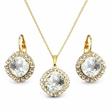 Papuošalų rinkinys moterims „Glare III“ su Swarovski® kristalais
