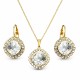 Женский комплект «Ослепительный Блеск III» с кристаллами Swarovski®