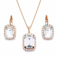 Papuošalų rinkinys moterims „Lourdes“ su Swarovski® kristalais