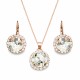 Papuošalų rinkinys moterims „Glare III“ su Swarovski® kristalais