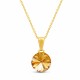 Papuošalų rinkinys moterims „Clarice II (Golden Shadow)“ su Swarovski® kristalais
