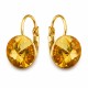 Papuošalų rinkinys moterims „Clarice II (Golden Shadow)“ su Swarovski® kristalais