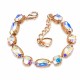 Bracelet “Chic II” (Aurora Borealis) embellished with Crystals by Swarovski®