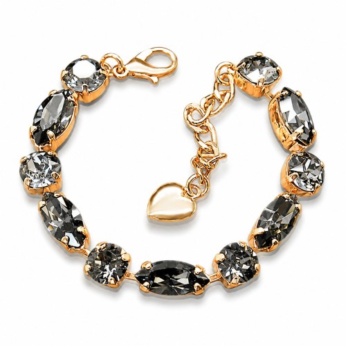 Apyrankė moterims DiamondSky „Chic II (Silver Night)“