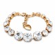 Браслет "Радуга II" с кристаллами Swarovski®