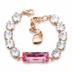 Браслет "Венера (Rose)" с кристаллами Swarovski®