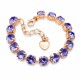 Apyrankė moterims DiamondSky „Klasika (Tanzanite)“ su Swarovski kristalais