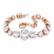 Bracelet “Glare II” dazzling with Crystals by Swarovski®