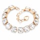 Apyrankė moterims DiamondSky „Imperium“ su Swarovski kristalais