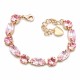 Браслет "Шик II (Light Rose)" с кристаллами Swarovski®