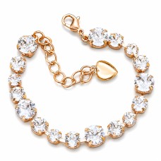 Apyrankė moterims DiamondSky „Klasika II“ su Swarovski karoliukais
