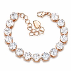 Apyrankė moterims DiamondSky „Classic“ su Swarovski kristalais