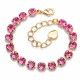 Apyrankė moterims DiamondSky „Classic III (Rose)“ su Swarovski kristalais