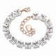 Браслет "Принцесса" с кристаллами Swarovski®