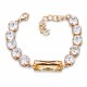 Apyrankė moterims DiamondSky „Venus (Golden Shadow)“ su Swarovski kristalais