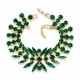 Apyrankė moterims DiamondSky „Krištolinis gundymas (Emerald)“ su Preciosa® kristalais