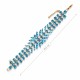 Bracelet “Crystal Temptation” (Aqua Bohemica) with Preciosa® crystals