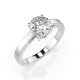 14K White Gold Diamond Ring “Classic XXVII”