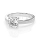 14K White Gold Diamond Ring “Classic XXVII”