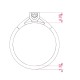14K Yellow Gold Diamond Ring “Odeon II”