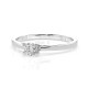 14K White Gold Diamond Ring “Odeon III”