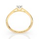 14K Yellow Gold Diamond Ring “Odeon II”