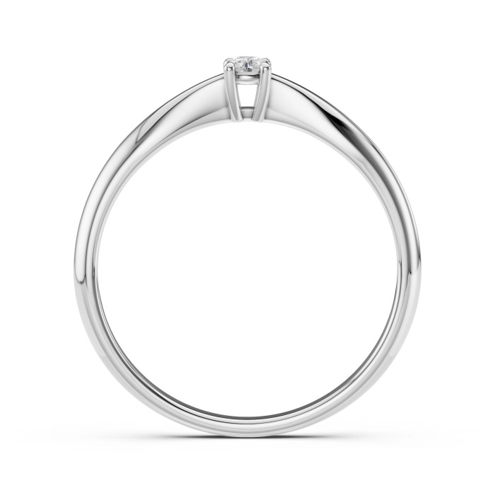 14K White Gold Diamond Ring “Odessa XII”