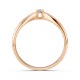 14K Red Gold Diamond Ring “Odessa VII”