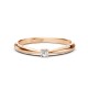 14K Red Gold Diamond Ring “Odessa VII”