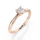 14K Red Gold Diamond Ring “New Classic XXVI”