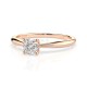 14K Red Gold Diamond Ring “New Classic XXVI”
