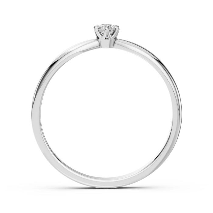 14K White Gold Diamond Ring “Tokyo LIX”