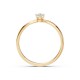14K Yellow Gold Diamond Ring “Crown VII”