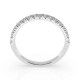 14K White Gold Diamond Ring “Ariadne XV”