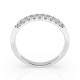 14K White Gold Diamond Ring “Ariadne XII”