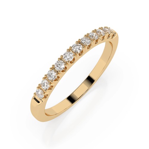 14K Yellow Gold Diamond Ring “Ariadne VIII”