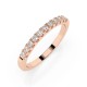 14K Red Gold Diamond Ring “Ariadne VII”