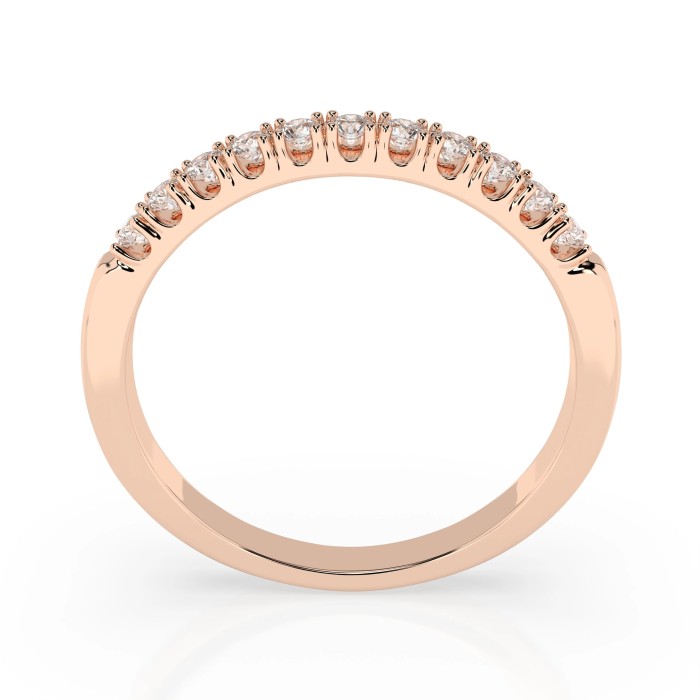 14K Red Gold Diamond Ring “Ariadne VII”