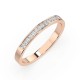14K Red Gold Diamond Ring “Tokyo LIV”