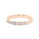 14K Red Gold Diamond Ring “Tokyo LIV”