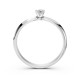 14K White Gold Diamond Ring “Crown VI”