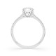 14K White Gold Diamond Ring “Junona XIV”