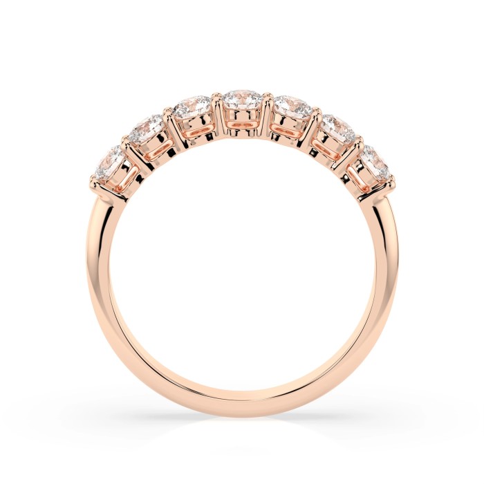 14K Red Gold Diamond Ring “Seraphina”