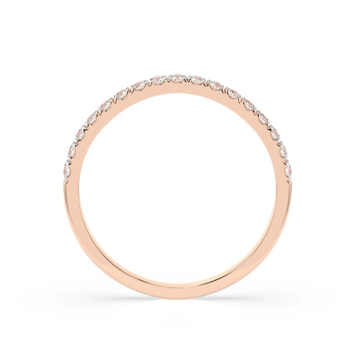 14K Red Gold Diamond Ring “Malory II”
