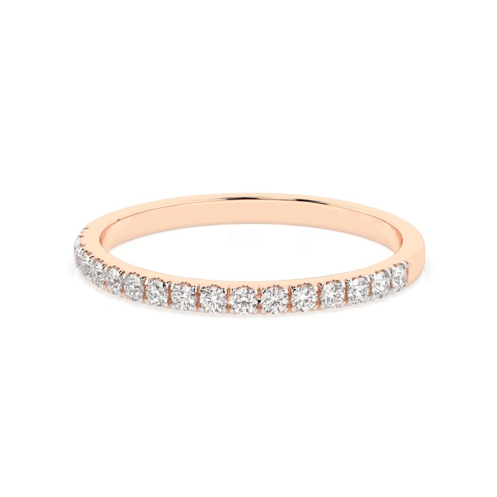 14K Red Gold Diamond Ring “Malory II”