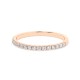 14K Red Gold Diamond Ring “Malory II”