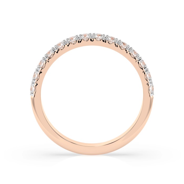 14K Red Gold Diamond Ring “Ariadne XVI”