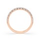 14K Red Gold Diamond Ring “Ariadne XVI”